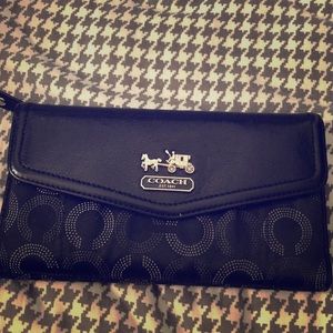 Black coach wallet